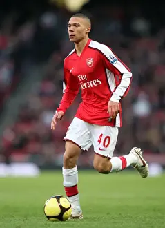 Arsenal V Plymouth Argyle - FA Cup 2008-09 Prints: Arsenal's Kieran Gibbs Stars in FA Cup Triumph over Plymouth Argyle (3-1)