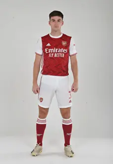 Arsenal's Kieran Tierney at 2020-21 First Team Training Session