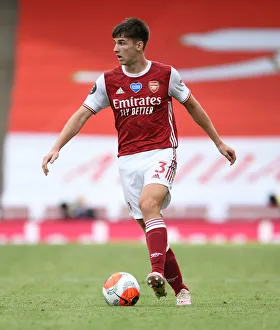 Arsenal's Kieran Tierney in Action: Arsenal vs. Watford, Premier League 2019-2020