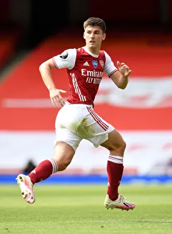 Arsenal's Kieran Tierney in Action: Arsenal vs. Watford (2019-20 Premier League)