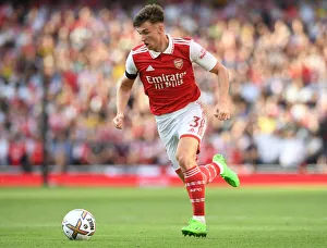 Arsenal's Kieran Tierney in Action: Arsenal vs. Fulham, 2022-23 Premier League