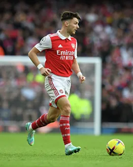 Arsenal's Kieran Tierney in Action: Arsenal vs. Nottingham Forest (2022-23)
