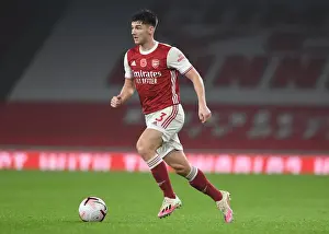 Arsenal V Aston Villa 2020-21 Prints: Arsenal's Kieran Tierney in Action during Arsenal vs Aston Villa - Premier League 2020-21