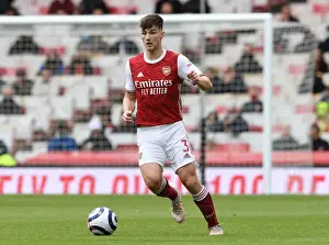 Arsenal V Brighton And Hove Albion 2020-21 Prints: Arsenal's Kieran Tierney in Action: Arsenal vs Brighton & Hove Albion