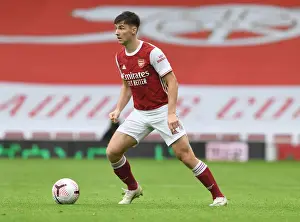 Arsenal's Kieran Tierney in Action: Arsenal vs Sheffield United (2020-21) - Emirates Stadium