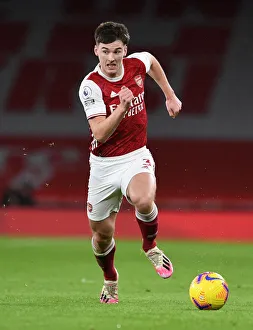Arsenal V Chelsea 2020-21 Prints: Arsenal's Kieran Tierney in Action Against Chelsea, Premier League 2020-21