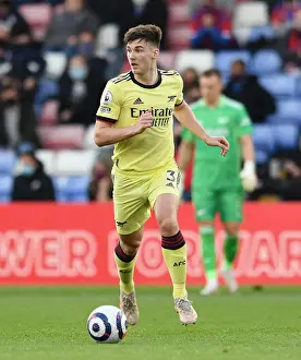 Arsenal's Kieran Tierney in Action: Crystal Palace vs. Arsenal, Premier League 2020-21
