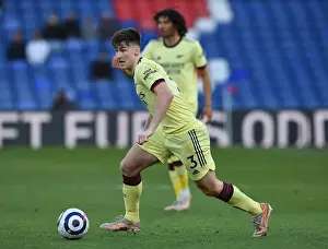 Arsenal's Kieran Tierney in Action: Crystal Palace vs. Arsenal, Premier League 2020-21