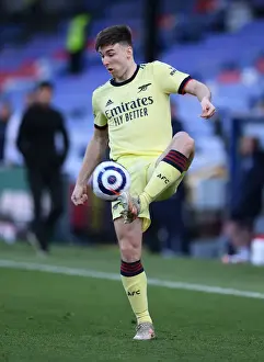 Arsenal's Kieran Tierney in Action: Crystal Palace vs Arsenal, Premier League 2020-21