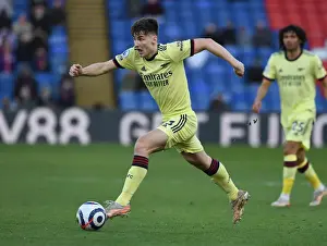 Arsenal's Kieran Tierney in Action: Crystal Palace vs Arsenal, Premier League 2020-21