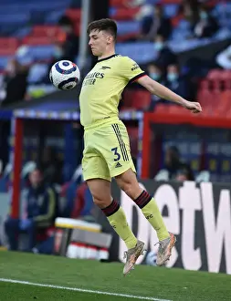Arsenal's Kieran Tierney in Action: Crystal Palace vs Arsenal, Premier League 2020-21