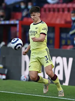 Arsenal's Kieran Tierney in Action: Crystal Palace vs Arsenal, Premier League 2020-21