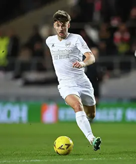 Arsenal's Kieran Tierney in Action during FA Cup Match against Oxford United