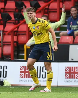 Arsenal's Kieran Tierney in Action: FA Cup Quarterfinal vs Sheffield United