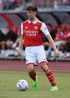 Arsenal's Kieran Tierney in Action: FC Nurnberg vs Arsenal (2022-23)