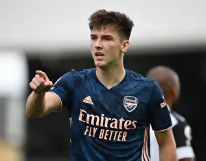 Fulham V Arsenal 2020-21 Prints: Arsenal's Kieran Tierney in Action against Fulham - Premier League 2020-21