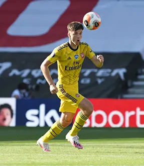 Southampton V Arsenal 2019-20 Prints: Arsenal's Kieran Tierney in Action: Southampton vs Arsenal, Premier League 2019-2020