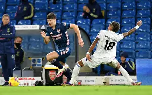 Arsenal's Kieran Tierney Clashes with Raphinha in Leeds United vs Arsenal Premier League Showdown