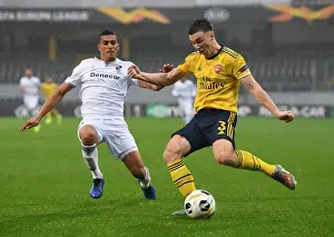 Arsenal's Kieran Tierney Clashes with Vitoria Guimaraes in Europa League Showdown