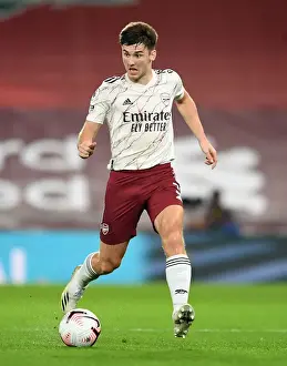 Arsenal's Kieran Tierney Faces Liverpool at Anfield in Empty Stands: 2020-21 Premier League Clash
