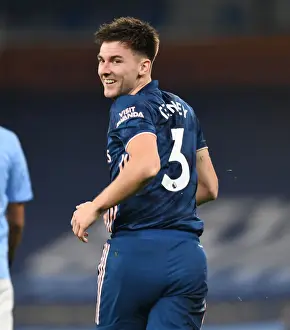 Arsenal's Kieran Tierney Faces Manchester City in Empty Etihad Stadium (2020-21 Premier League)