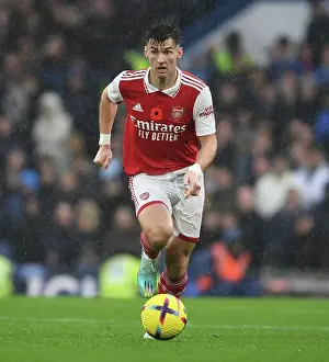 Arsenal's Kieran Tierney Faces Off Against Chelsea in Intense Premier League Showdown (2022-23)