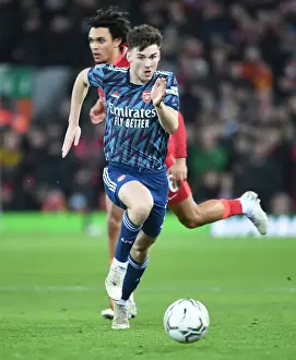Arsenal's Kieran Tierney Faces Off Against Liverpool in Carabao Cup Battle