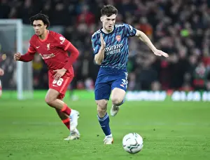 Arsenal's Kieran Tierney Faces Off Against Liverpool in Carabao Cup Semi-Final Clash