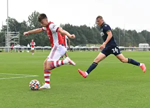 Arsenal's Kieran Tierney Faces Off Against Millwall's Daniel Ballard in Pre-Season Friendly