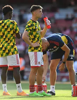 Arsenal's Kieran Tierney Gears Up for Arsenal v Fulham Premier League Clash (2022-23)