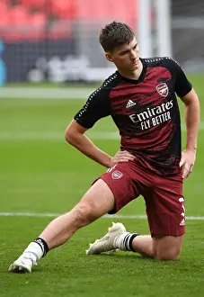 Arsenal's Kieran Tierney Gears Up for Arsenal v Liverpool: FA Community Shield 2020-21