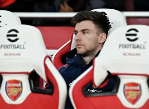 Arsenal's Kieran Tierney Gears Up for Arsenal v Southampton Clash (2022-23)
