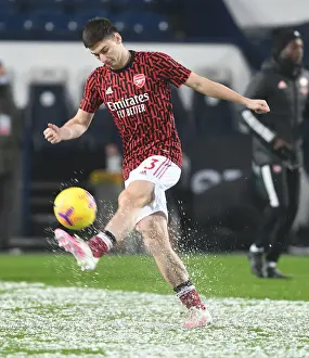 Arsenal's Kieran Tierney Gears Up for West Bromwich Albion Clash in Premier League (January 2021)