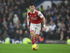 Arsenal's Kieran Tierney Goes Head-to-Head with Chelsea in Premier League Showdown (2022-23)