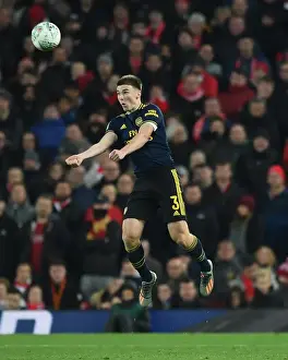 Arsenal's Kieran Tierney Goes Head-to-Head with Liverpool in Carabao Cup Clash