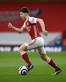 Arsenal's Kieran Tierney Goes Head-to-Head with Tottenham at the Emirates Stadium