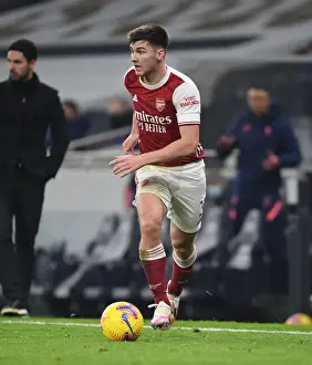 Arsenal's Kieran Tierney Goes Head-to-Head with Tottenham Hotspur in Premier League Battle (December 2020)
