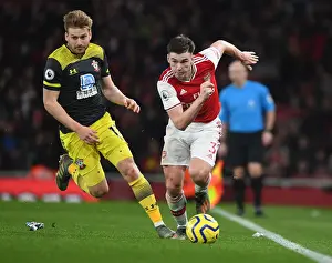 Arsenal's Kieran Tierney Outsmarts Stuart Armstrong: A Premier League Masterclass