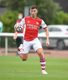 Arsenal's Kieran Tierney in Pre-Season Action Against Millwall