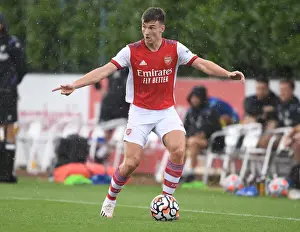 Arsenal V Watford (Pre Season) 2021-22 Prints: Arsenal's Kieran Tierney in Pre-Season Form Against Watford (July 2021)