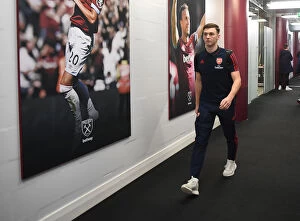 Images Dated 9th December 2019: Arsenal's Kieran Tierney Ready for West Ham Clash in Premier League Showdown