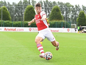 Images Dated 28th July 2021: Arsenal's Kieran Tierney Shines in Pre-Season: Arsenal vs. Watford, 2021-22