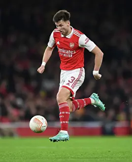 Arsenal V FC Zurich 2022-23 Prints: Arsenal's Kieran Tierney Stars in Europa League Victory over FC Zurich