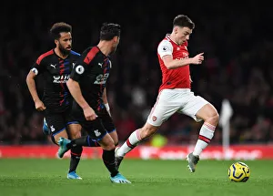 Arsenal V Crystal Palace 2019-20 Prints: Arsenal's Kieran Tierney vs