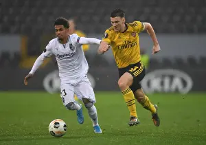 Arsenal's Kieran Tierney vs Marcus Edwards: Intense Europa League Showdown