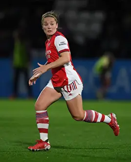 Arsenal's Kim Little in Action: Arsenal Women vs Slavia Prague - UEFA Women's Champions League