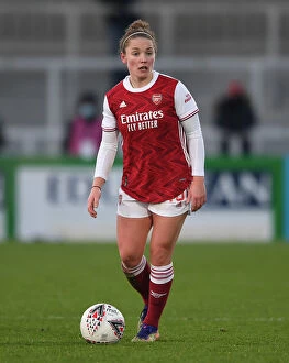 Images Dated 6th December 2020: Arsenal's Kim Little in Action against Birmingham City Women in FA WSL Match