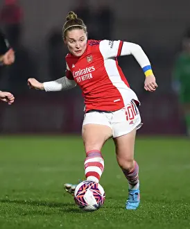Arsenal Women V Reading Women 2021-22 Prints: Arsenal's Kim Little in Action during FA WSL Match against Reading Women