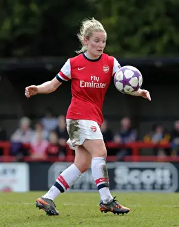Arsenal Ladies V Wolfsburg 2012-13 Prints: Arsenal's Kim Little in Action: UEFA Women's Champions League Semi-Final vs