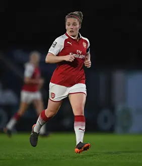Arsenal Women V Reading Women 2017-18 Prints: Arsenal's Kim Little in Action: WSL Clash Against Reading Ladies